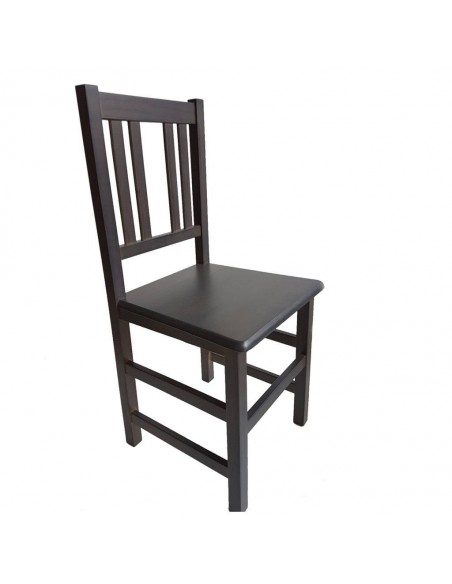 alt= silla VITORIA madera