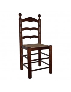 alt= silla de madera MANCHEGA