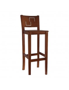 alt= taburete de madera Cartagena 2