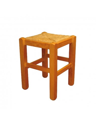 alt= taburete bajo de madera Pamplona