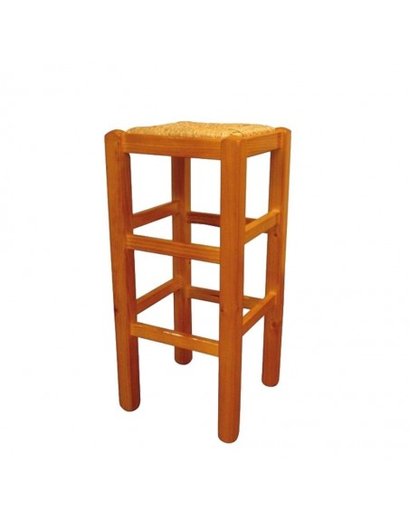 alt= taburete de madera Pamplona