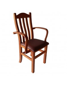 alt= sillón de madera VIGO ref. 595