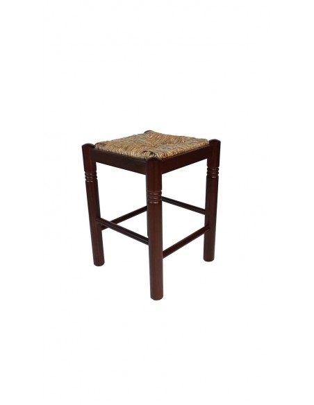 alt= taburete bajo de madera OVIEDO