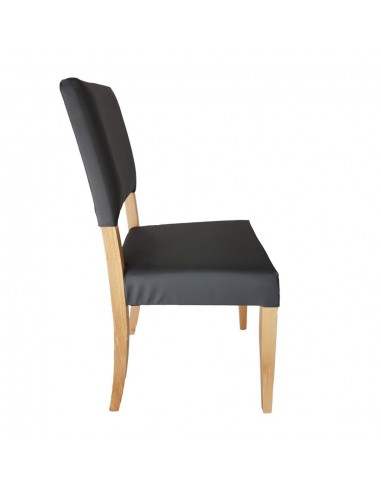 alt= silla de madera tapizada BANÚS ref. 652