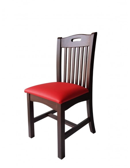 alt= silla de madera Sajonia