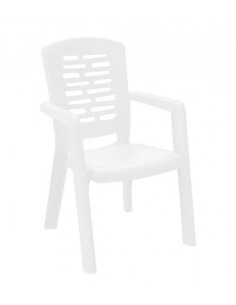 alt= silla Corfu con brazos