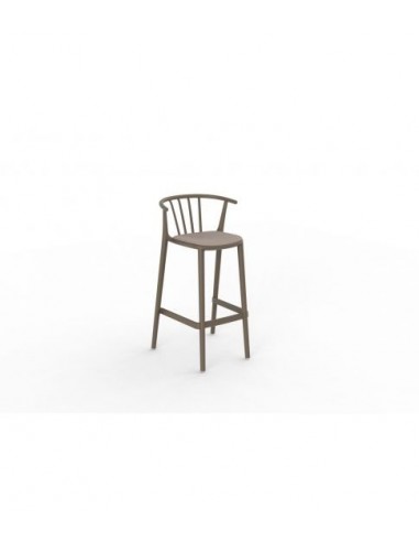 alt= Taburete alto Woody tapizado