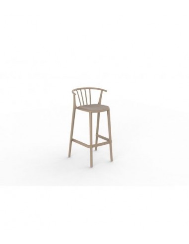 alt= Taburete alto Woody tapizado