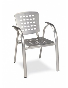 alt= silla Lindy aluminio
