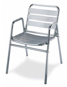alt= sillón Moraira aluminio