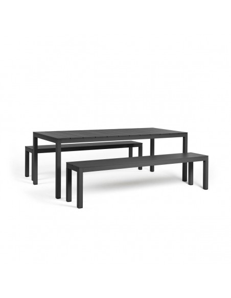 alt= Set Rio Bench Alu