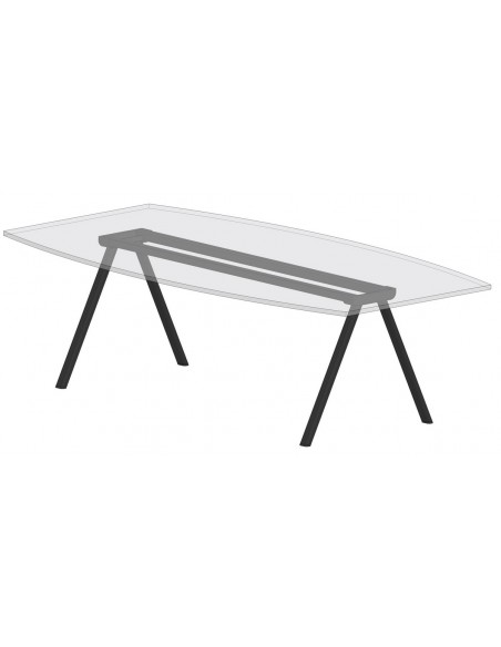 alt= Mesa Surfy Oval Laminado