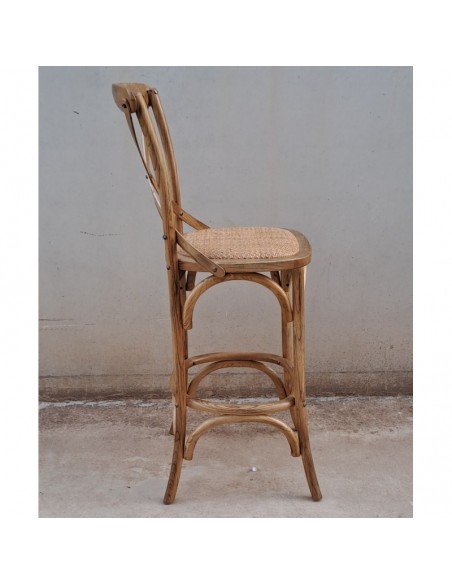 alt= Taburete Crossback thonet