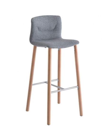 alt= Taburete Slot 78 BL Tapizado