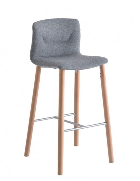 alt= Taburete Slot 68 BL Tapizado