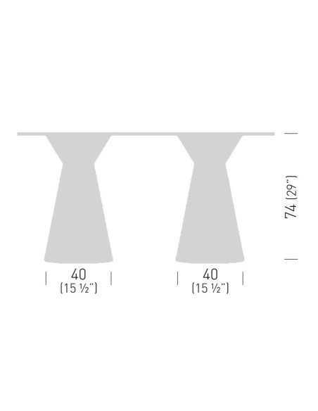 alt= Mesa ROLLER DOBLE