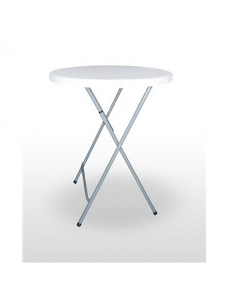 alt= Mesa Catering alta 80ø x 110cms