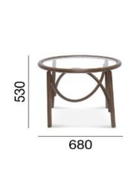 alt= Mesa de centro Wilma