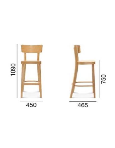 alt= Taburete Solid Roble alt= Taburete Solid Roble