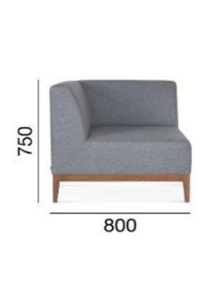 alt= Sillón Snug 3 Roble