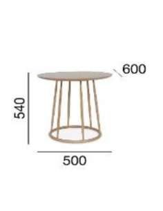 alt= Mesa Candy Roble 2