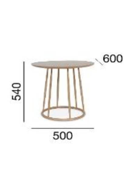 alt= Mesa Candy Roble