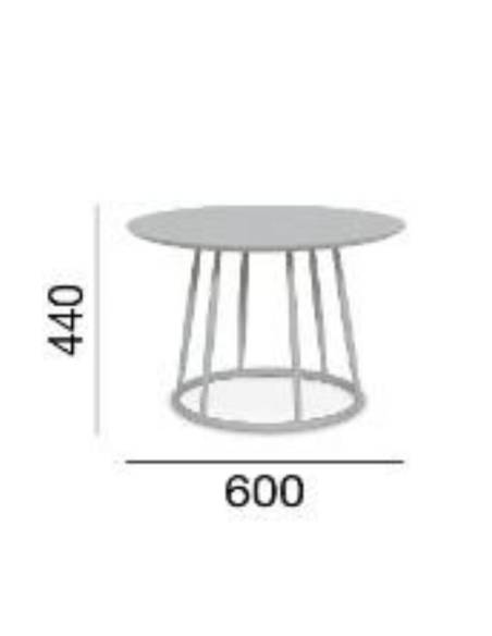 alt= Mesa de centro Candy Roble