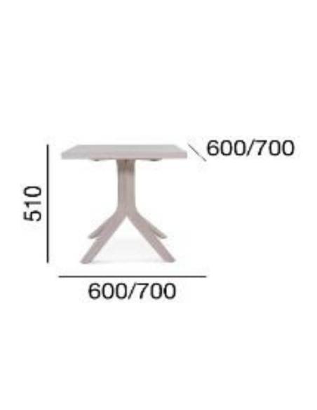 alt= Mesa de centro Hey 4 Roble