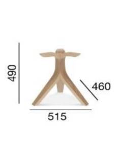 alt= Base de centro Hey 3 Roble 2