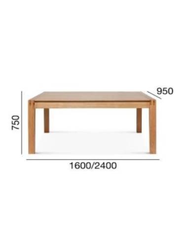 alt= Mesa Lennox Roble