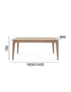 alt= Mesa Teba Roble 2