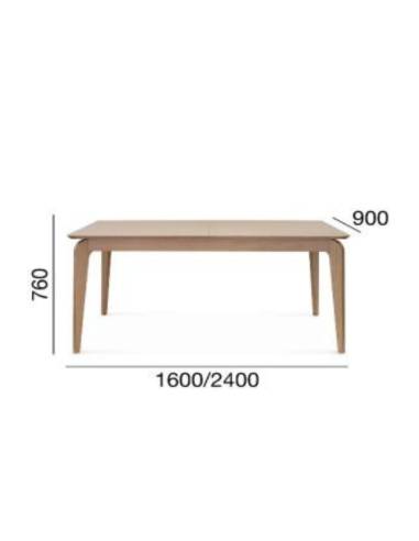 alt= Mesa Teba Roble