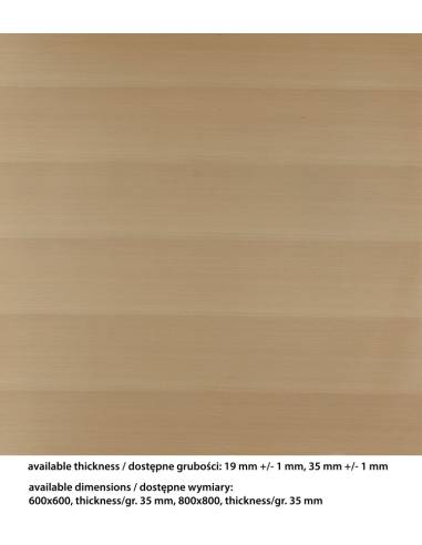 alt= Tablero de Roble chapado