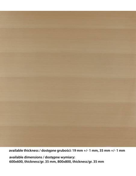 alt= Tablero de Roble chapado