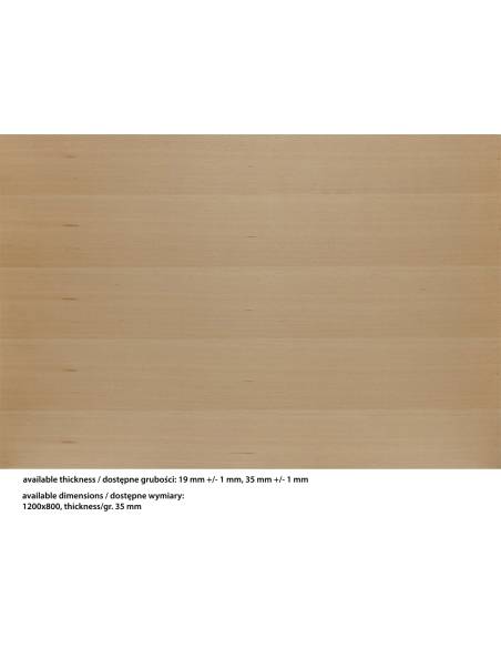 alt= Tablero de Roble chapado