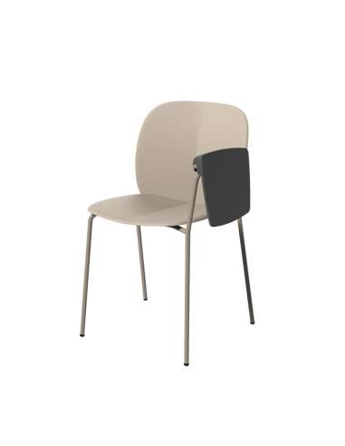 alt= Silla Mentha con tableta de escritura Go Green