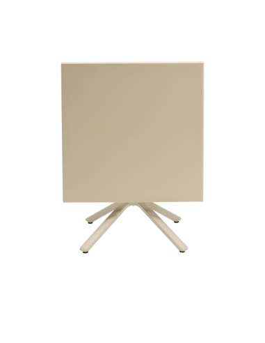 alt= Mesa Eco Folding 80 cm. x 80 cm. Smooth Top