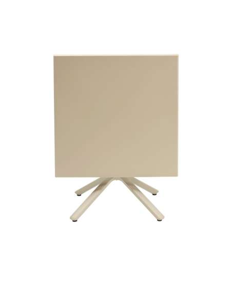 alt= Mesa Eco Folding 80 cm. x 80 cm. Smooth Top