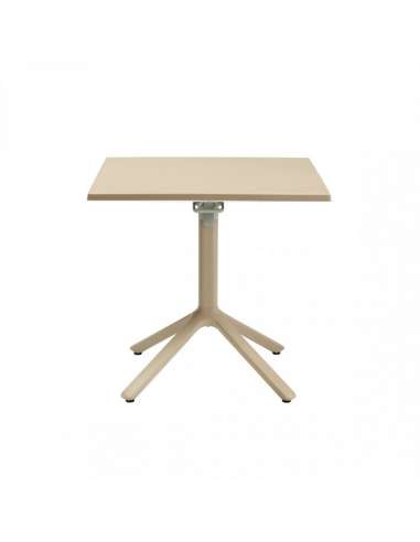 alt= Mesa Eco Folding 70 cm. x 70 cm. Smooth Top