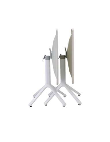 alt= Mesa Eco Folding 70 cm. x 70 cm. Smooth Top