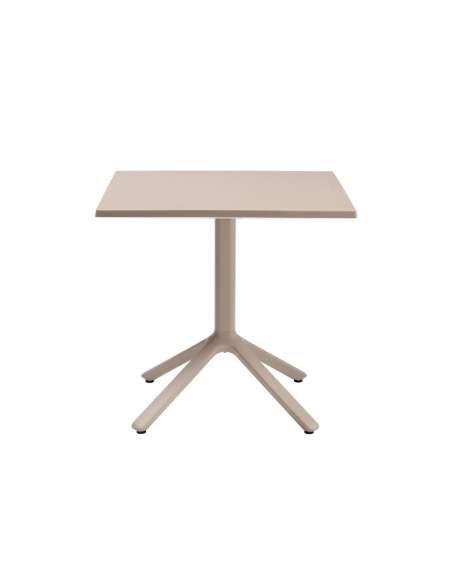 alt= Mesa Eco Fixed 80 cm. x 80 cm.