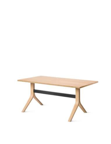 alt= Mesa Hey Long Roble 90 cm. x 160 cm