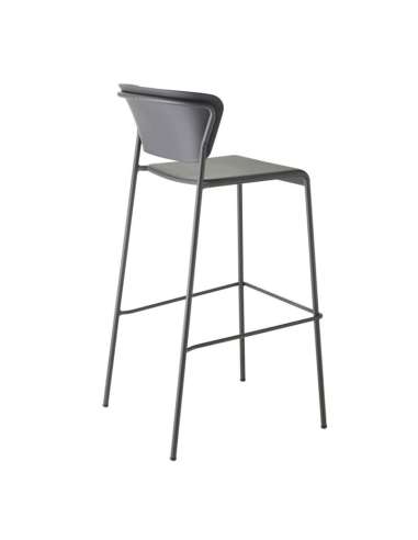 alt= Taburete Lisa TECHNOPOLYMER H75