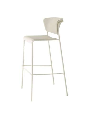 alt= Taburete Lisa Tecnopolímero h65