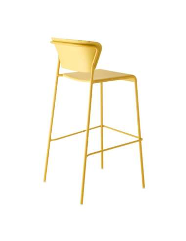 alt= Taburete Lisa Tecnopolímero h65