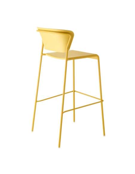 alt= Taburete Lisa Tecnopolímero h65