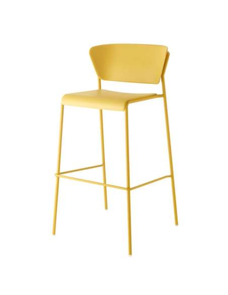 alt= Taburete Lisa Tecnopolímero h65