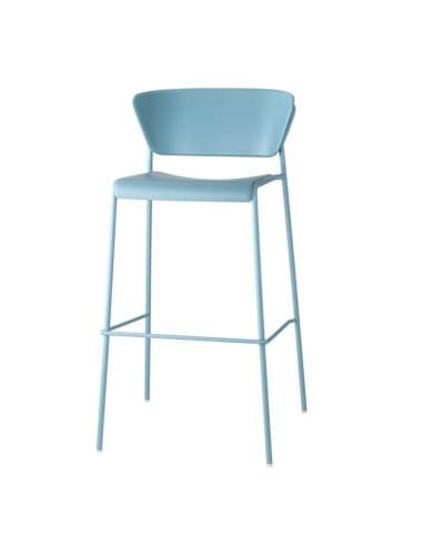 alt= Taburete Lisa Tecnopolímero h65