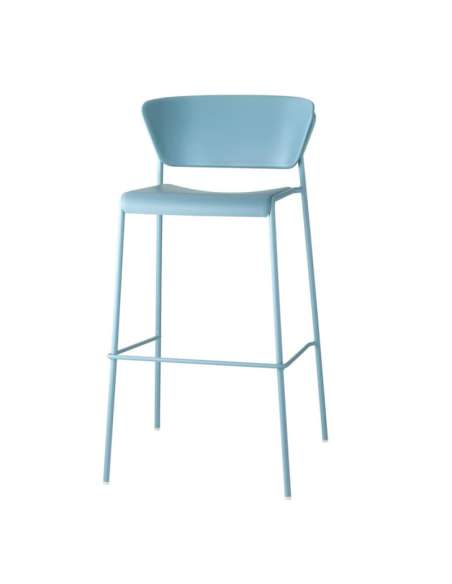 alt= Taburete Lisa Tecnopolímero h65
