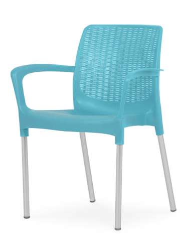 alt= silla Alexa rattan